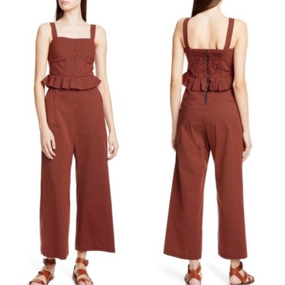 Sea New York Rust Jumpsuit